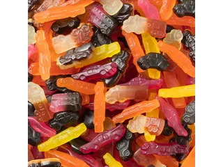 Autodrop Total loss zak 1 kilo Mix van drop en winegums - 1