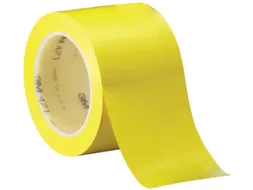 Vinyl tape 471, ft 50 mm x 33 m, geel