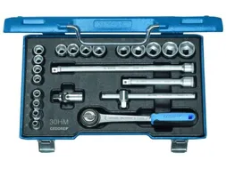 GEDORE D 30 HMU-10 Dopsleutelset 3/8 inch 22-delig UD profiel 6-22mm
