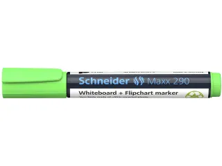 Boardmarker Schneider Maxx 290 ronde punt licht groen 2-3mm - 3