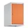 opzetkast,v. locker,1vak.,vak B 300mm,HxBxD 500x300x500mm,vleugeldeur