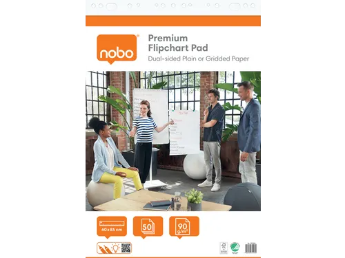 Flipover Nobo premium 60x85cm dubbelzijdig 50vel