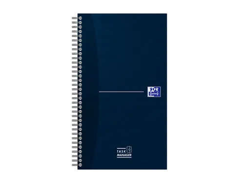 Task Manager Oxford 141x246 mm 115vel blauw