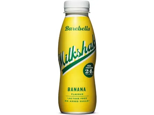 Milkshake Banaan Flesje 33 CL Tray 8 Stuks