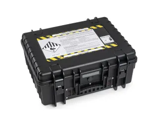 Accukluis Lithium-ion koffer Medium Zwart ADR Klasse 9 - 1