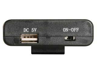 Batterijhouder Voor 4 x AA-Batterijen (Met USB Connector) + Schakelaar - 5