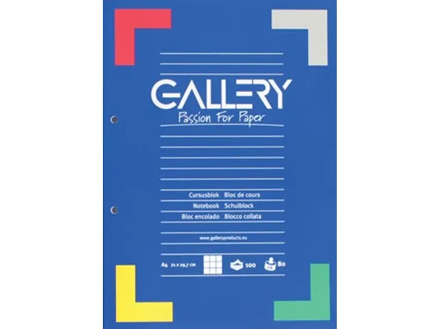 Gallery Bloc De Cours Quadrillé 5 Mm, Papier De 80 G/m²