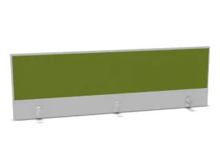 opzetpaneel bureau aanbouw achter MP-lichtgrijs BN7048-groen 1800mm - 1