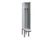 locker met bank,voor scheiding van kleding,HxBxD 2120x300x815mm,1vak