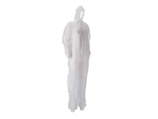 Overall CMT L non-woven ritssluiting PP wit 50 stuks - 5