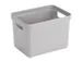 Sigma Home opbergbox 18L grijs - 35x24,6x24,3cm