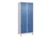 dubbeldekse locker,HxBxD 1950x800x500mm,2x2vak.,vak B 400mm
