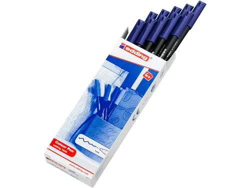 Fineliner edding 1200 blauw 0.5-1.0mm