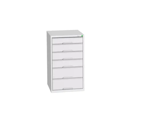 ladekast HxBxD 900x525x550mm 6laden romp RAL7035 front RAL7035