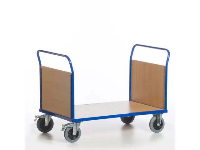 dubbele kopwandwagens,draagverm. 600kg,laadvl. LxB 1200x800mm