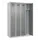 locker voor scheiding van kleding,HxBxD 1850x1200x500mm,4vak
