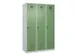 locker voor scheiding van kleding,HxBxD 1850x1200x500mm,3vak