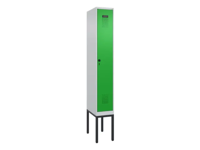locker voor scheiding van kleding,HxBxD 2120x300x500mm,1vak