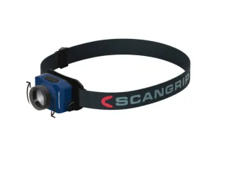 hoofdlamp,LED,10-220lumen,hoofdband,reikwijdte 80m,straalhoek 10/60 ° - 11