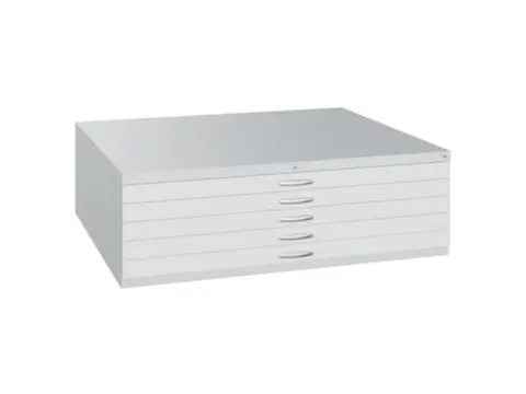 Tekeningenkast Hxbxd 420x1350x960mm 5 Laden Din A0 Ral7035