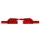 Spuitgegoten meetsnoer met contactbeveiliging 4mm 25cm rood