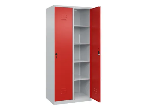 wasgoedverdeelkast,HxBxD 1850x800x500mm,vak B 400mm,cilinderslot