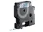 Labeltape Dymo 43610 D1 S720770 6mmx7m zwart op transparant