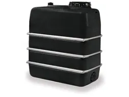Opslagtank Ruimtebesparend Pe Hxlxb 1640X1560X720Mm 1500 Liter Zwart