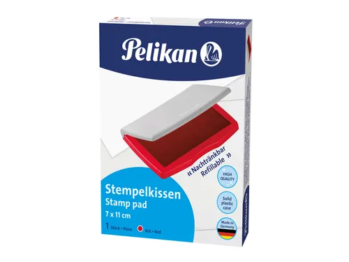 Stempelkussen Pelikan 2E 110x70mm rood