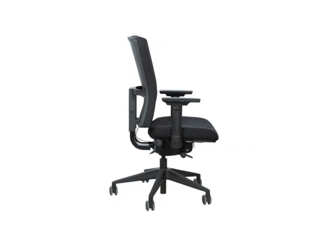 Siège de bureau série 400-NPR Comfort tissu Noir piètement noir