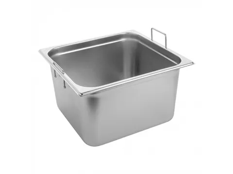 Caterchef Gastronorm bak RVS met greep 2/3 GN 200mm