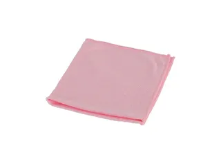 Microvezeldoek Cleaninq basic 38x38 cm rood 5 stuks - 1
