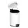 pedaalemmer,5l,HxØ 284x203mm,binnenbak kunststof,romp metaal wit