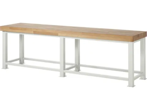 Zwaarlastwerkbank H X B X D 900x 3000x 700mm Beukenhouten Werkblad