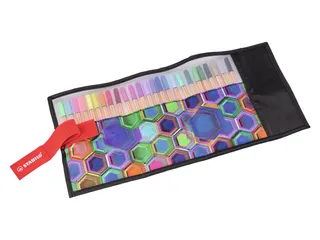 Fineliner STABILO point 88/25 Arty rollerset zwart fijn ass 25st - 3