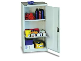 werkplaatskast,HxBxD 1000x500x500mm,2xopvanglegborden,uittrekbaar - 2