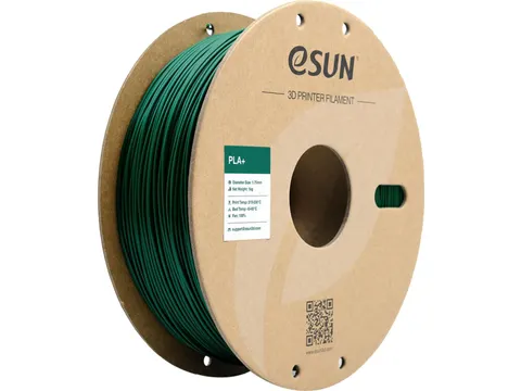 eSUN PLA+ 3D printer Filament 1,75mm Dennen Groen 1kg