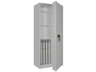 sleutelkluis,HxBxD 1550x650x420mm,448haak,legborden,romp RAL7035 - 3
