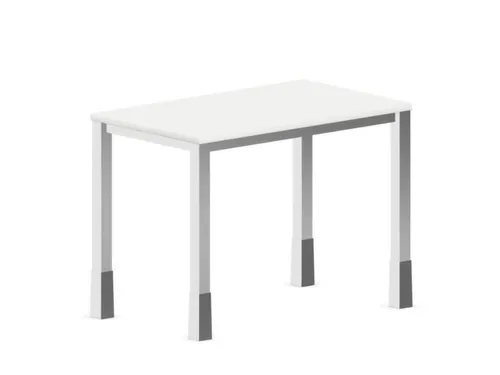 In hoogte verstelbaar bureau,HxBxD 720-840x1000x600mm,Bl-wit