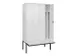 locker voor scheiding van kleding,HxBxD 2120x1200x815mm,4vak