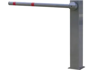 slagboom op zonne-energie,totale B 2,6m,lichte B 2,5m - 2