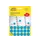 etiket Zweckform 18mm rond blister 22 vel a 48 etiketjes blauw