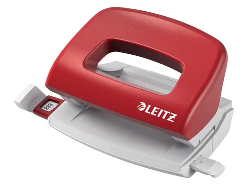 Mobiele Perforator Leitz NeXXt 5058 2-gaats 10vel rood
