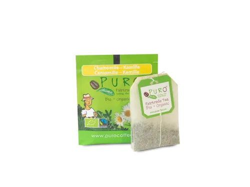 Puro Bio thee Kamille Fairtrade 25 zakjes