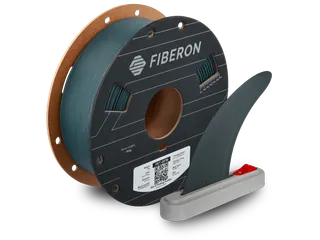 PET-GF15 1,75mm Donkergrijs 0,5kg Fiberon Filament - 2