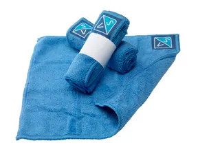 Magnetische microvezeldoek 25x25cm Blauw 3 Stuks - 1
