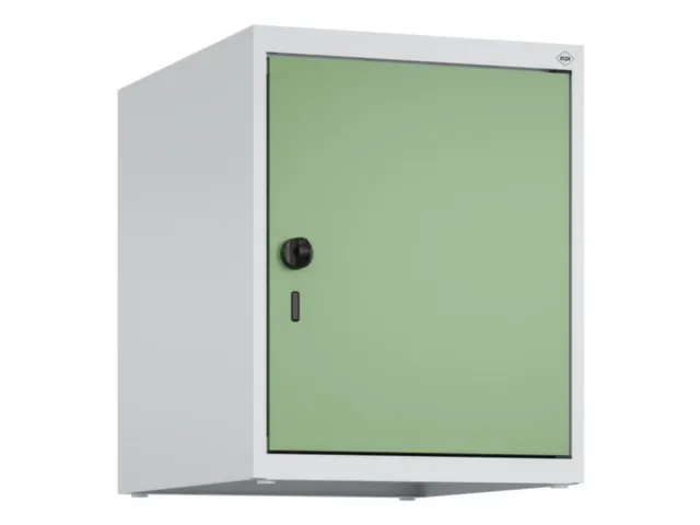 opzetkast,v. locker,1vak.,vak B 400mm,HxBxD 500x400x500mm,draaigrendel