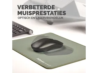 Muismat Fellowes Breyta XL saliegroen 21x28cm - 13