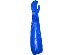 Delta Plus Petro VE766 PVC handschoenen, blauw, maat 9, 6 paar