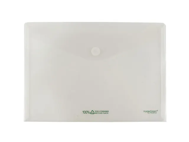 Enveloptas Foldersys A4 liggend PP transparant